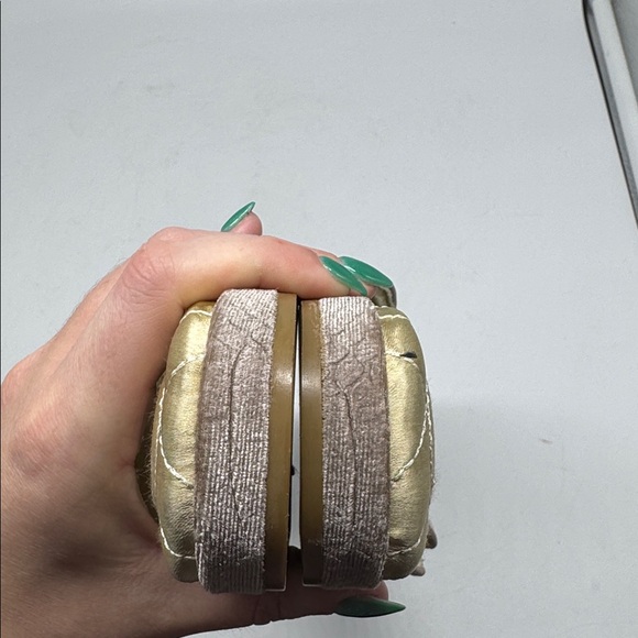 Birdies The Phoebe Python Embossed Velvet Mules Size 8.5 - Picture 9 of 13